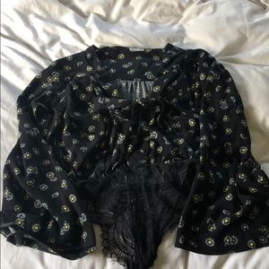 Free people daisy body suit!